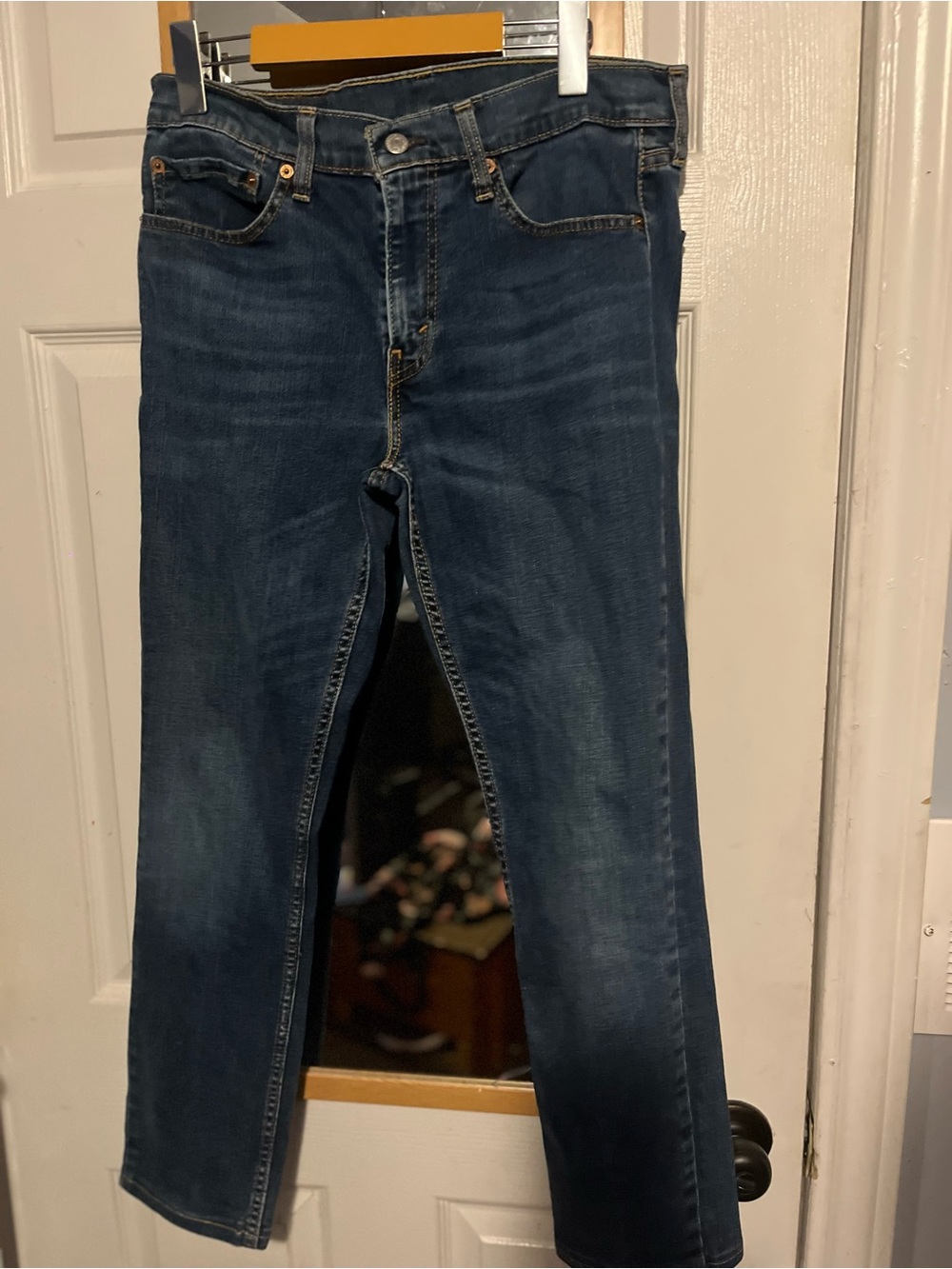 32 x 32, Levi's Men’s 511 Medium Wash Stretch Denim Water‹Less Jeans